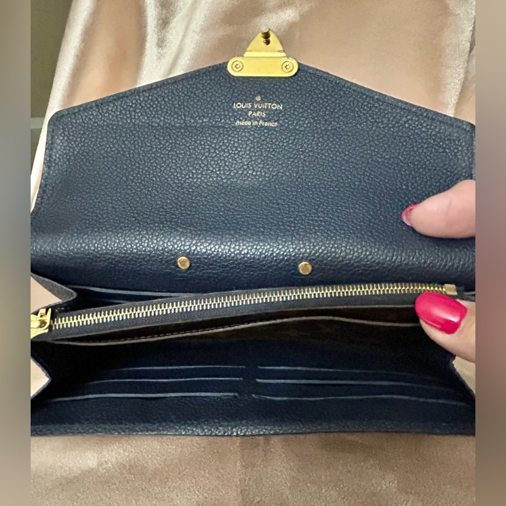 Louis Vuitton Pallas Monogram & Leather Wallet SN0157 - Picture 9 of 13